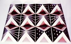 Wall Sculpture Pyramid